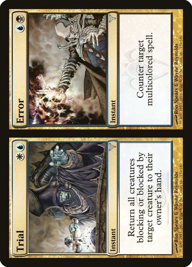 Image for Trial // Error (158) [Dissension] - Magic: The Gathering