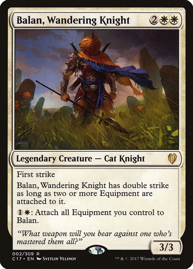 Image for Balan, Wandering Knight (2) [Commander 2017] - Magic: The Gathering