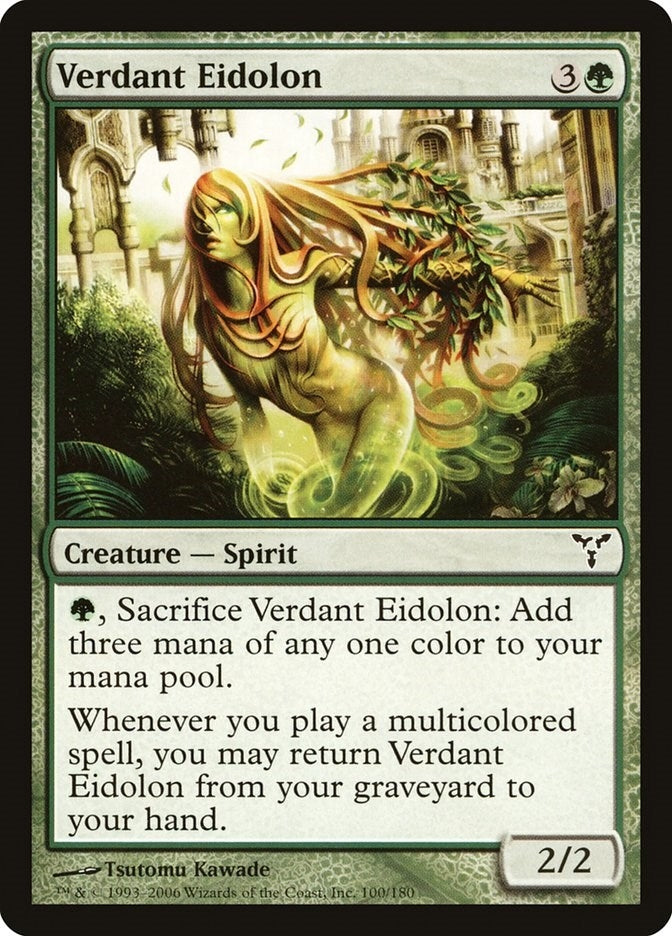 Image for Verdant Eidolon (100) [Dissension] - Magic: The Gathering