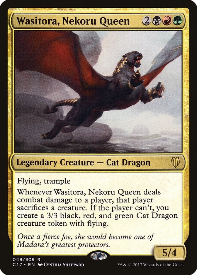 Image for Wasitora, Nekoru Queen (49) [Commander 2017] - Magic: The Gathering