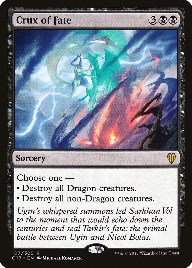 Image for Crux of Fate (107) [Commander 2017] - Magic: The Gathering