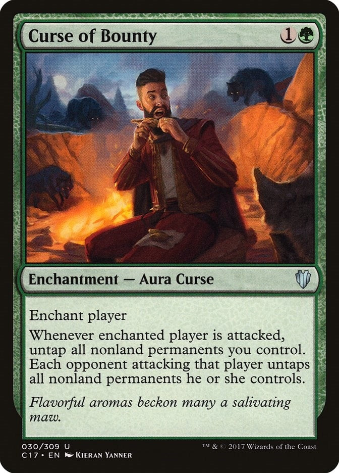 Image for Curse of Bounty (30) [Commander 2017] - Magic: The Gathering
