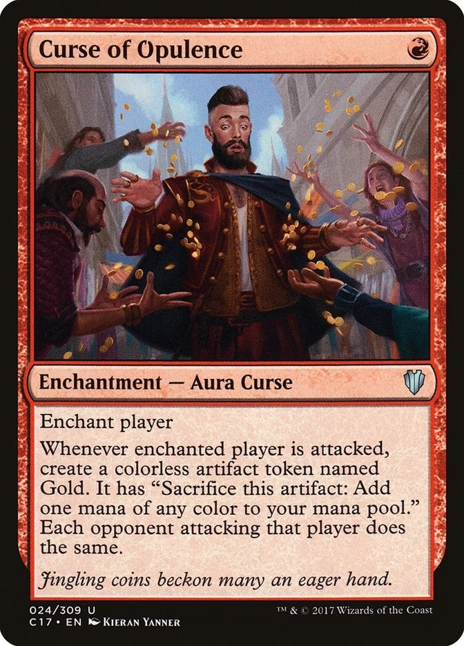 Image for Curse of Opulence (24) [Commander 2017] - Magic: The Gathering