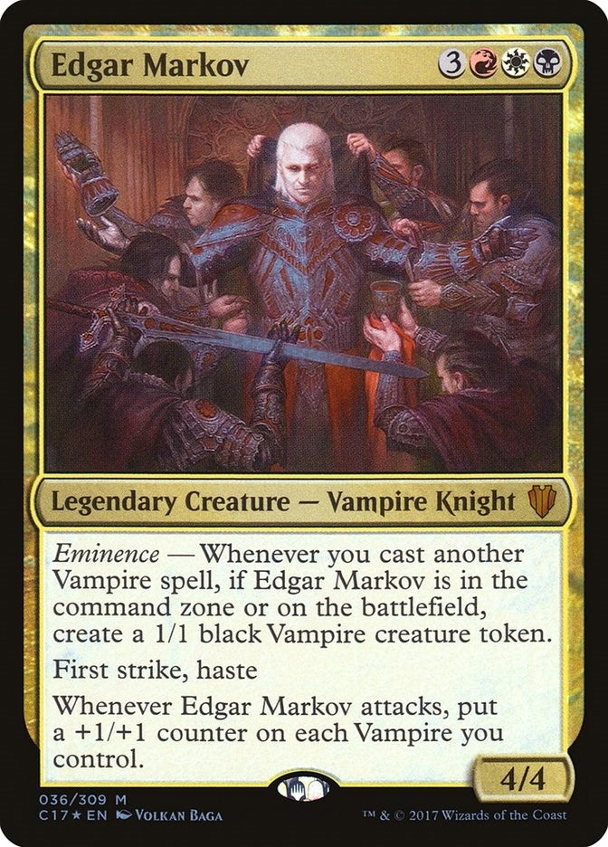 Image for Edgar Markov (36) [Commander 2017] - Magic: The Gathering