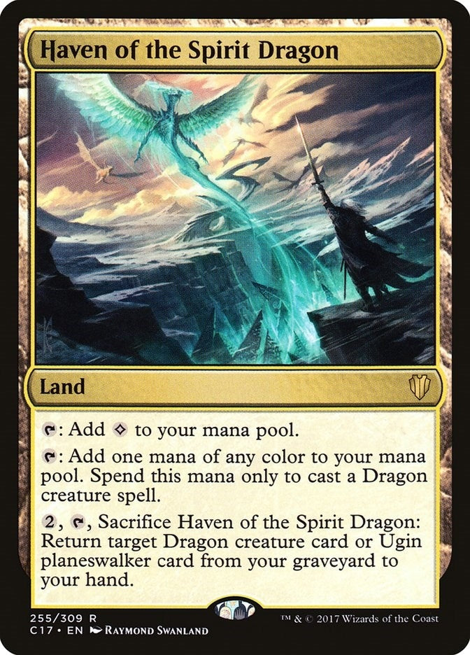 Image for Haven of the Spirit Dragon (255) [Commander 2017] - Magic: The Gathering
