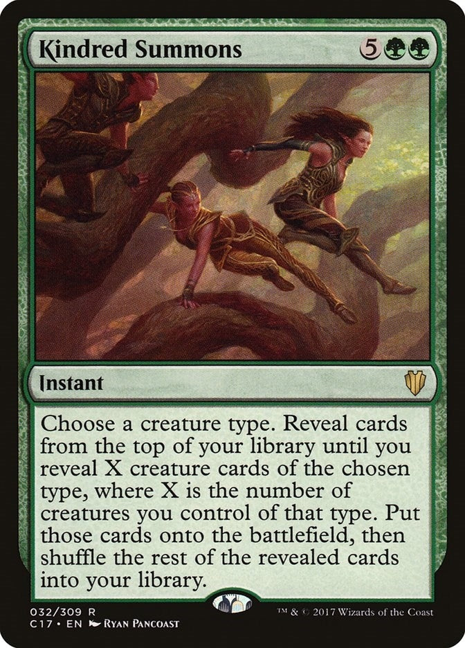 Image for Kindred Summons (32) [Commander 2017] - Magic: The Gathering