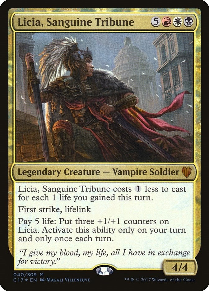 Image for Licia, Sanguine Tribune (40) [Commander 2017] - Magic: The Gathering