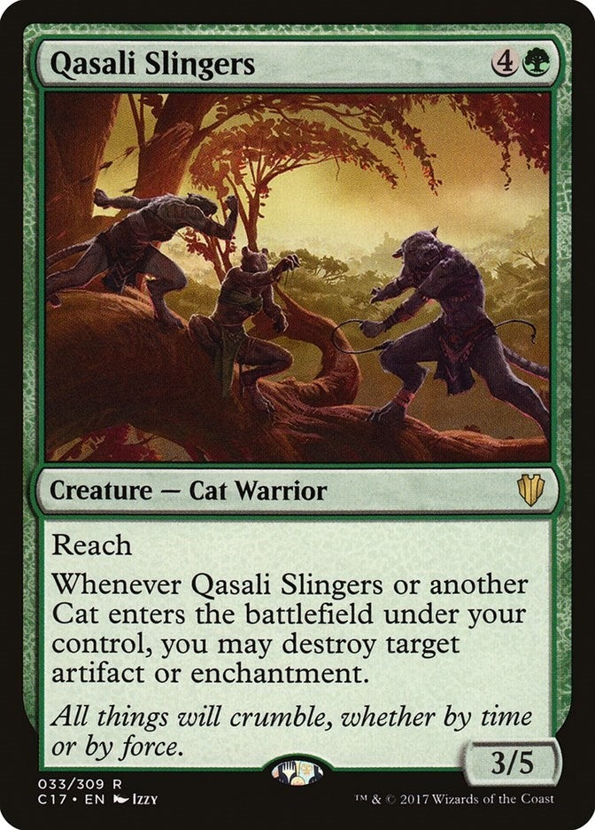 Image for Qasali Slingers (33) [Commander 2017] - Magic: The Gathering