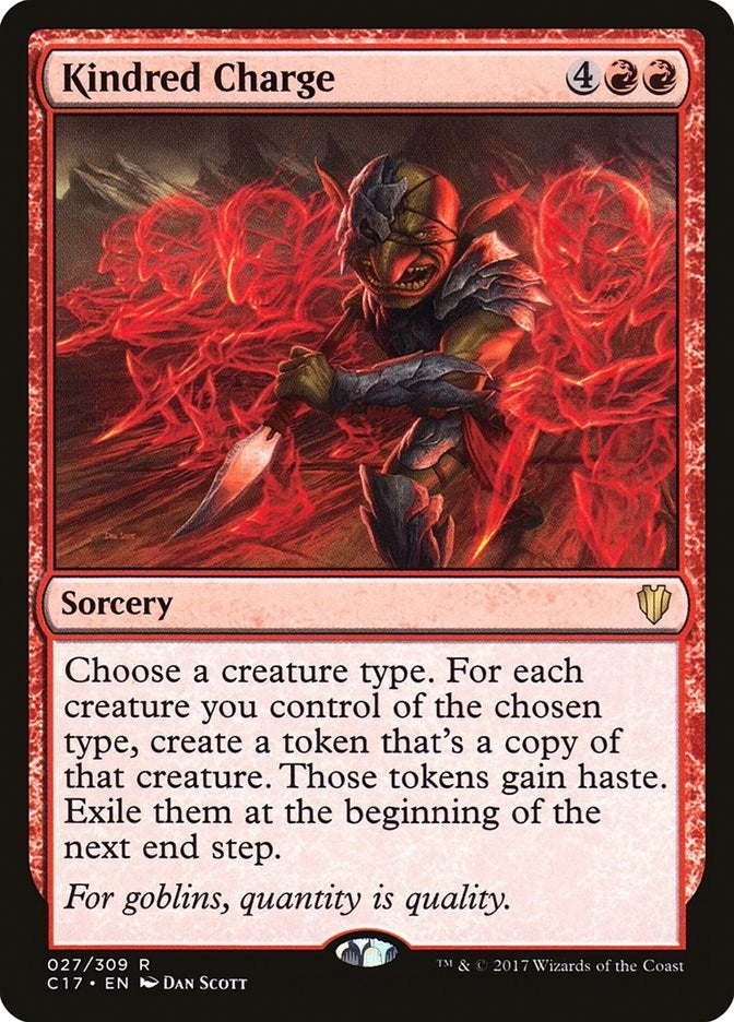 Image for Kindred Charge (27) [Commander 2017] - Magic: The Gathering