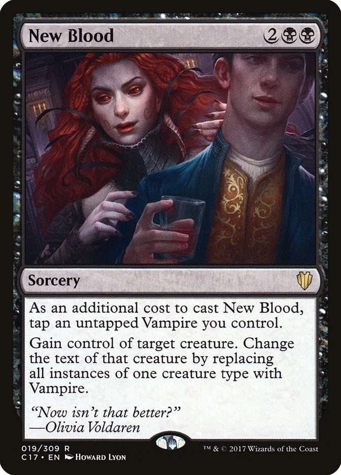 Image for New Blood (19) [Commander 2017] - Magic: The Gathering