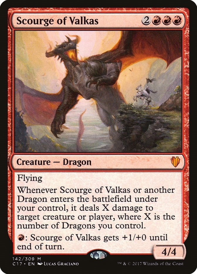 Image for Scourge of Valkas (142) [Commander 2017] - Magic: The Gathering