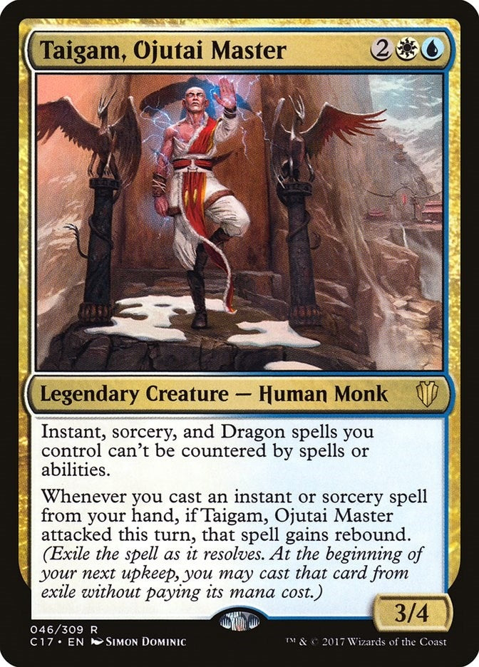 Image for Taigam, Ojutai Master (46) [Commander 2017] - Magic: The Gathering