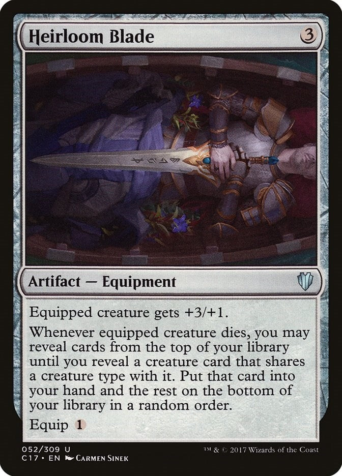 Heirloom Blade (52) [Commander 2017]
