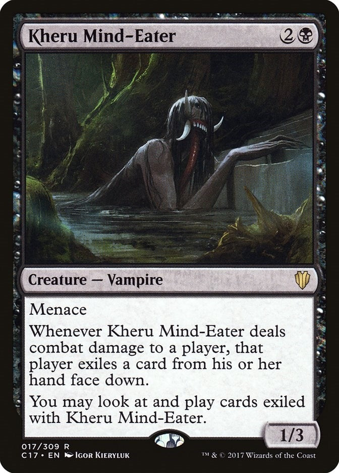 Image for Kheru Mind-Eater (17) [Commander 2017] - Magic: The Gathering