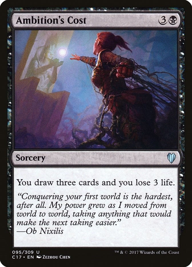 Image for Ambition's Cost (95) [Commander 2017] - Magic: The Gathering