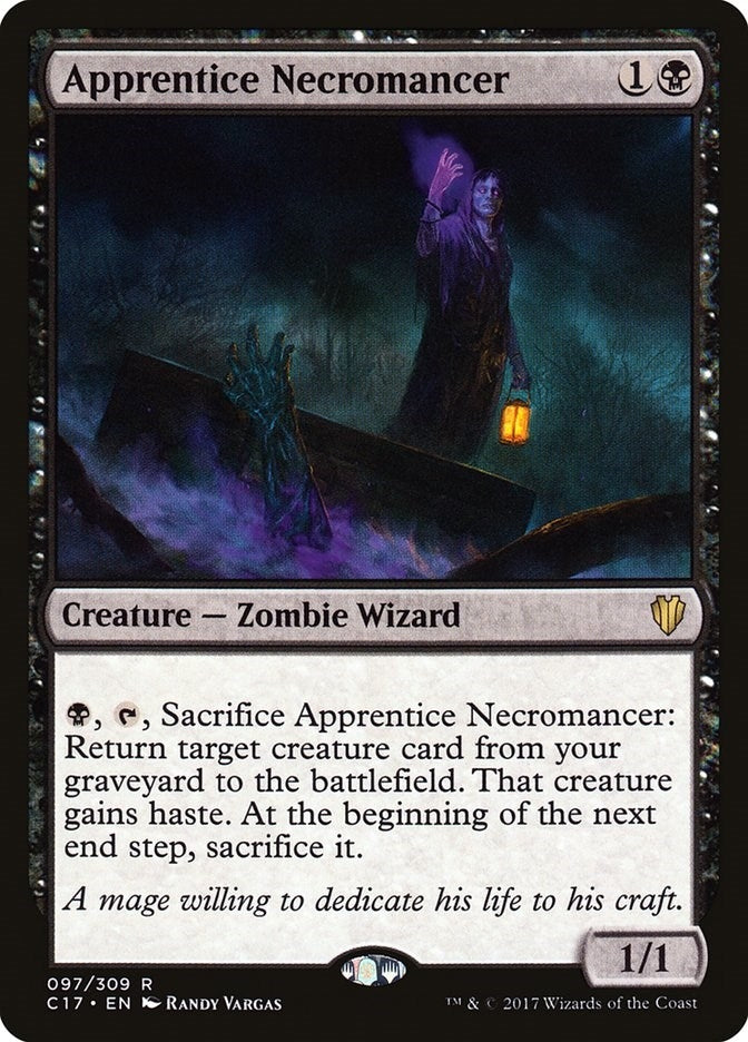 Image for Apprentice Necromancer (97) [Commander 2017] - Magic: The Gathering
