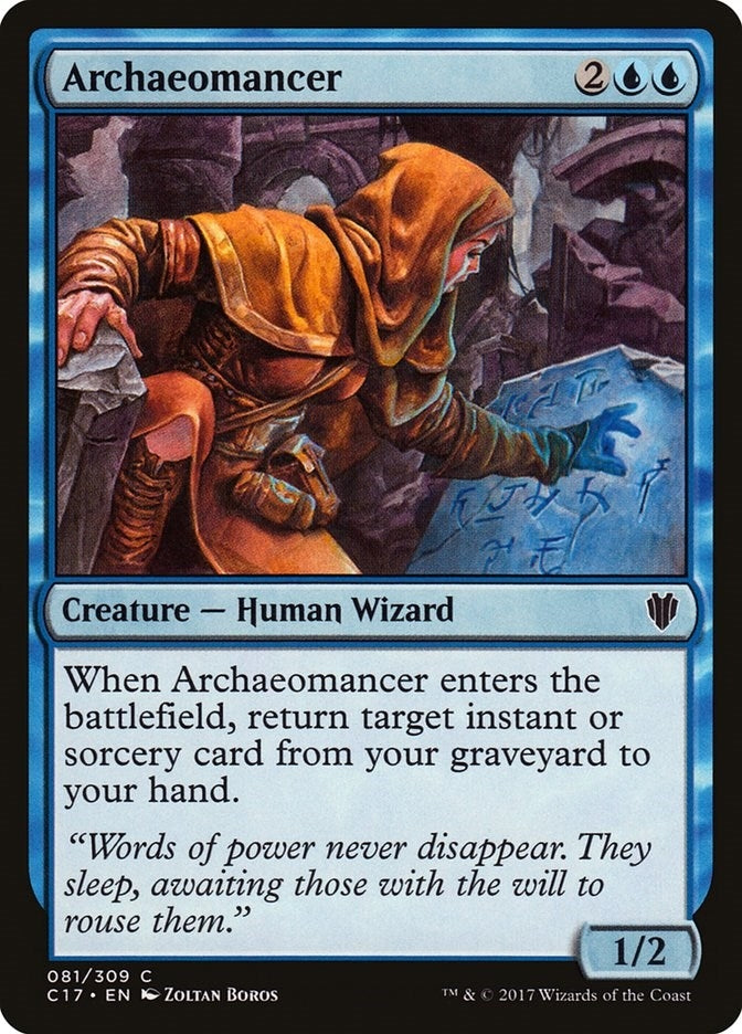 Image for Archaeomancer (81) [Commander 2017] - Magic: The Gathering