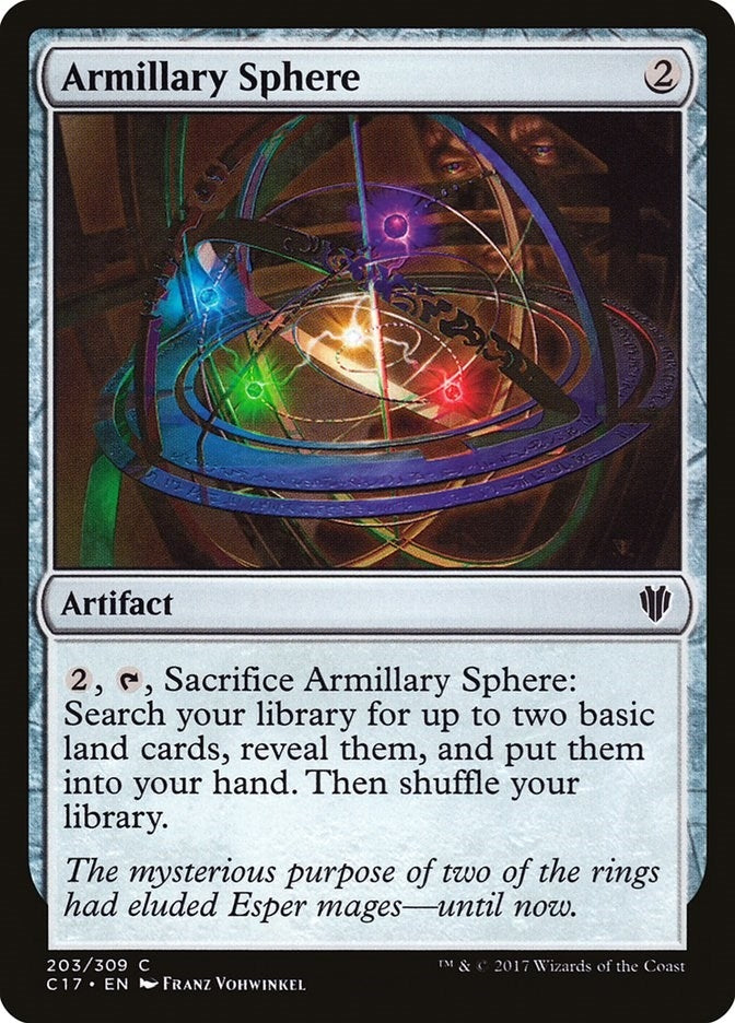 Image for Armillary Sphere (203) [Commander 2017] - Magic: The Gathering