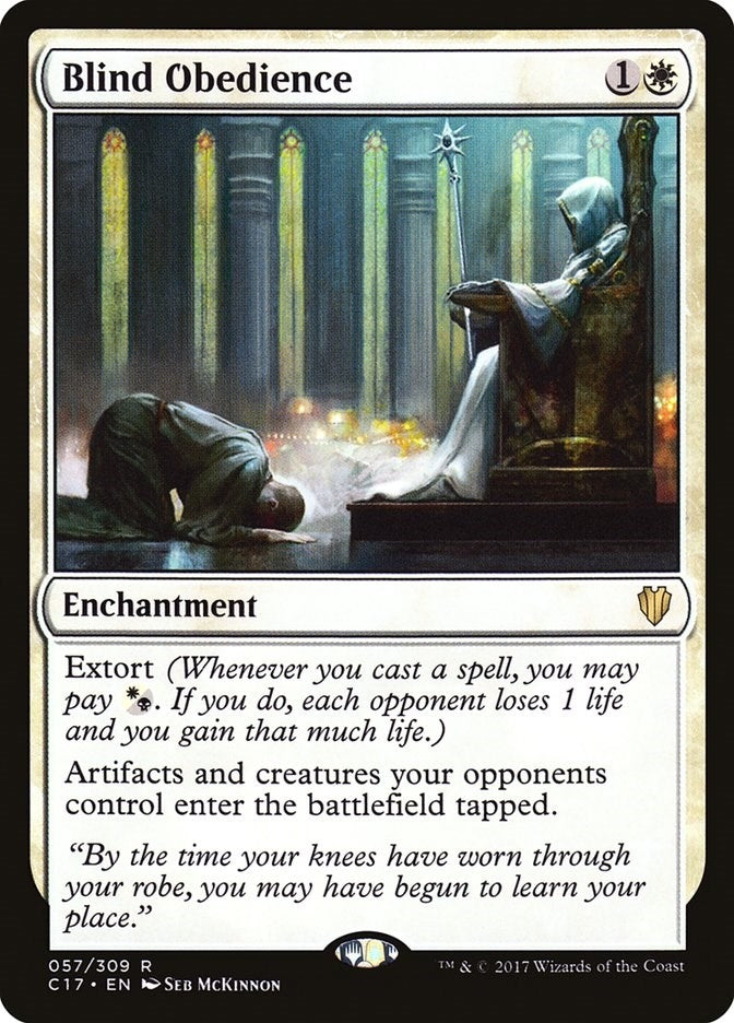 Image for Blind Obedience (57) [Commander 2017] - Magic: The Gathering