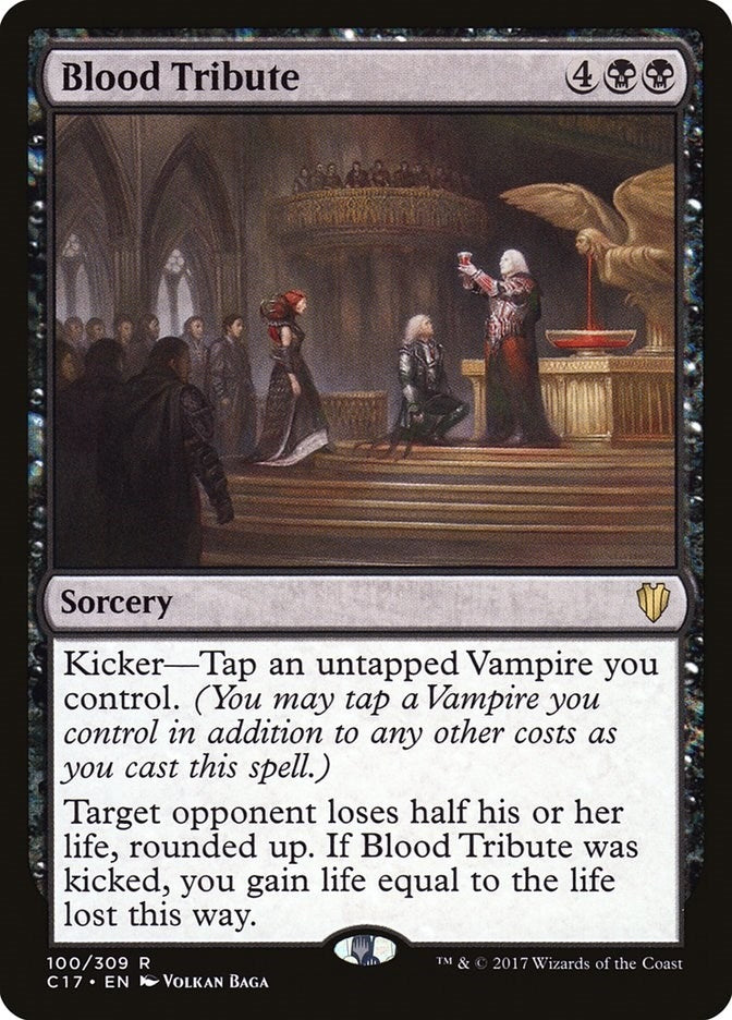 Image for Blood Tribute (100) [Commander 2017] - Magic: The Gathering