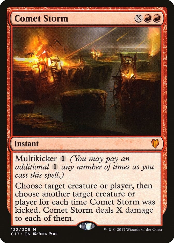 Image for Comet Storm (132) [Commander 2017] - Magic: The Gathering