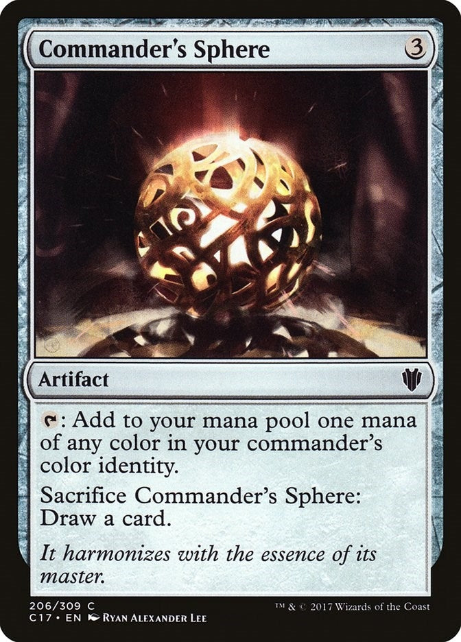 Image for Commander's Sphere (206) [Commander 2017] - Magic: The Gathering