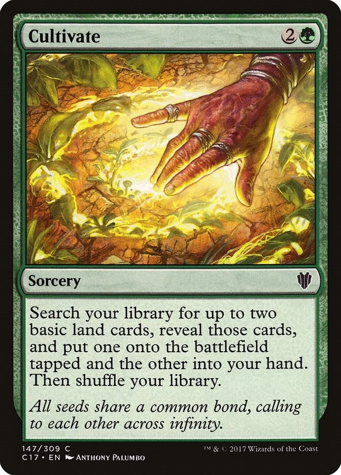 Image for Cultivate (147) [Commander 2017] - Magic: The Gathering
