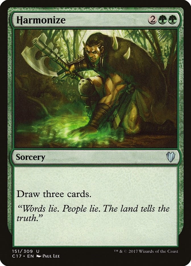 Image for Harmonize (151) [Commander 2017] - Magic: The Gathering
