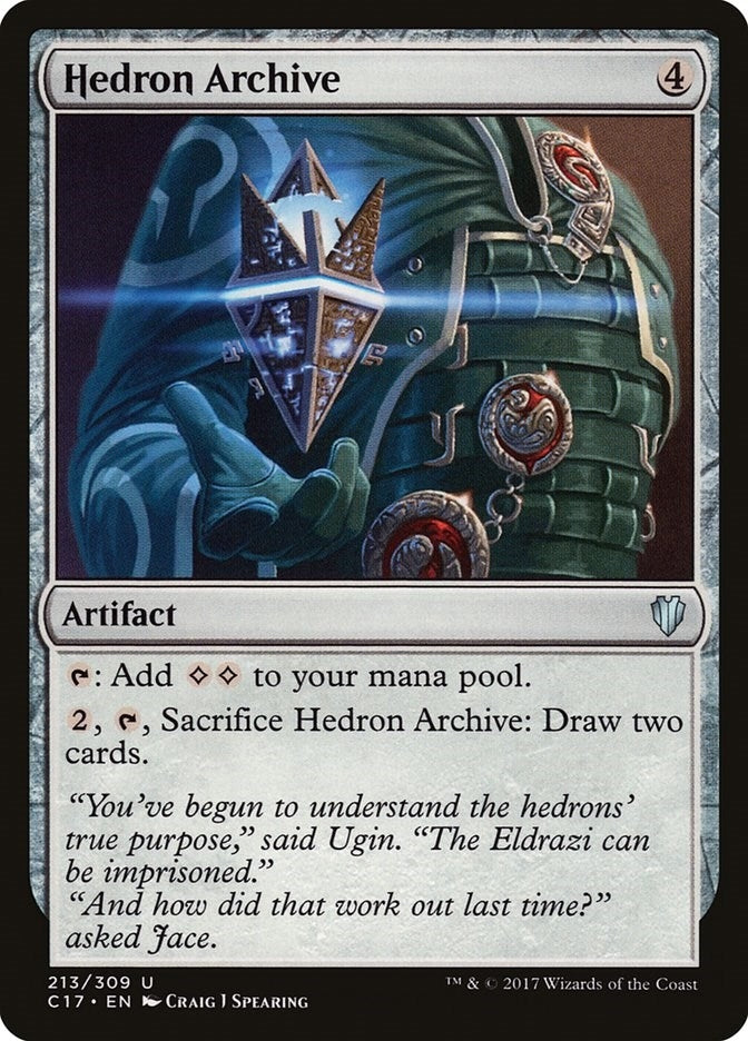 Image for Hedron Archive (213) [Commander 2017] - Magic: The Gathering