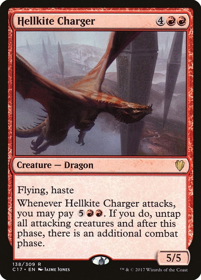 Image for Hellkite Charger (138) [Commander 2017] - Magic: The Gathering