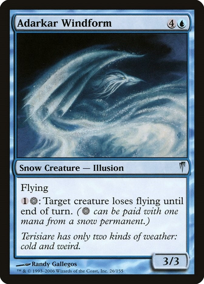 Image for Adarkar Windform (26) [Coldsnap] - Magic: The Gathering