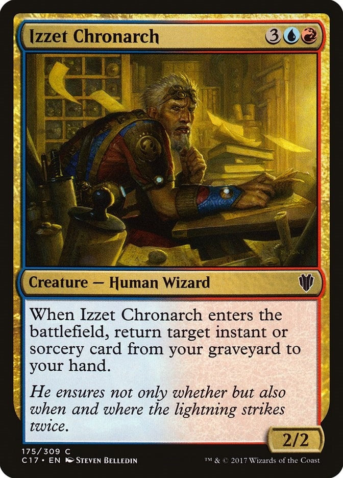 Image for Izzet Chronarch (175) [Commander 2017] - Magic: The Gathering