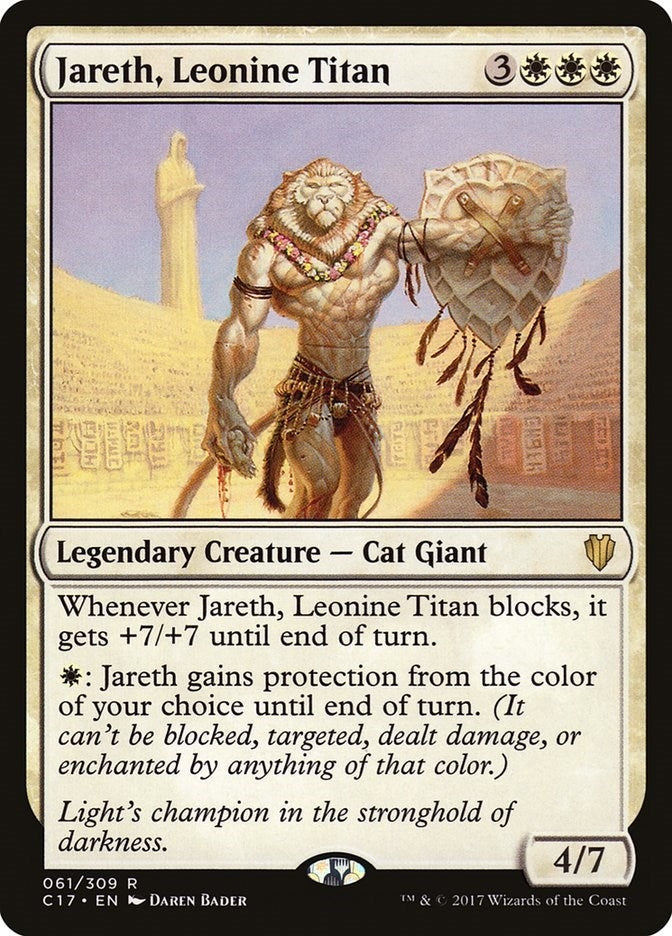 Image for Jareth, Leonine Titan (61) [Commander 2017] - Magic: The Gathering