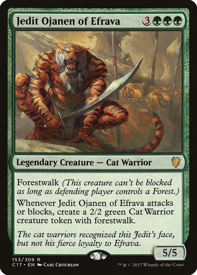 Image for Jedit Ojanen of Efrava (153) [Commander 2017] - Magic: The Gathering
