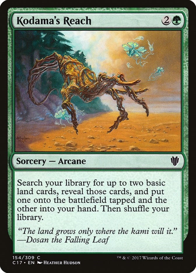 Image for Kodama's Reach (154) [Commander 2017] - Magic: The Gathering