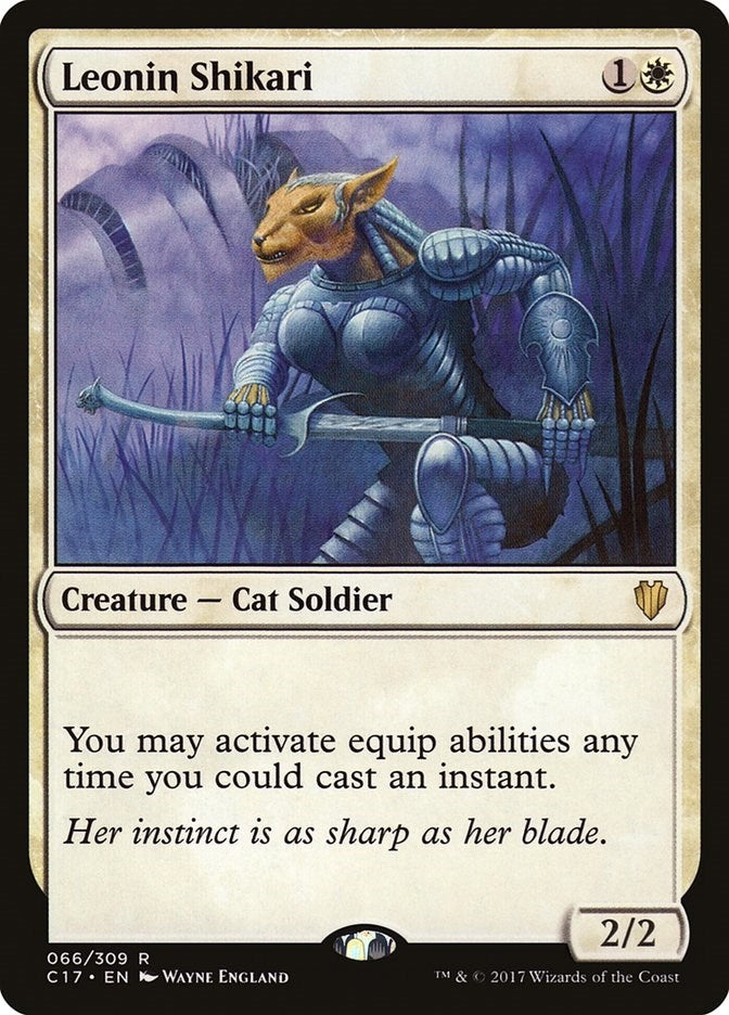 Image for Leonin Shikari (66) [Commander 2017] - Magic: The Gathering
