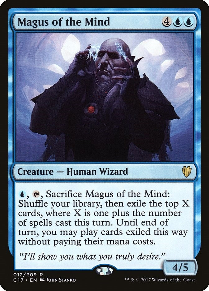Image for Magus of the Mind (12) [Commander 2017] - Magic: The Gathering