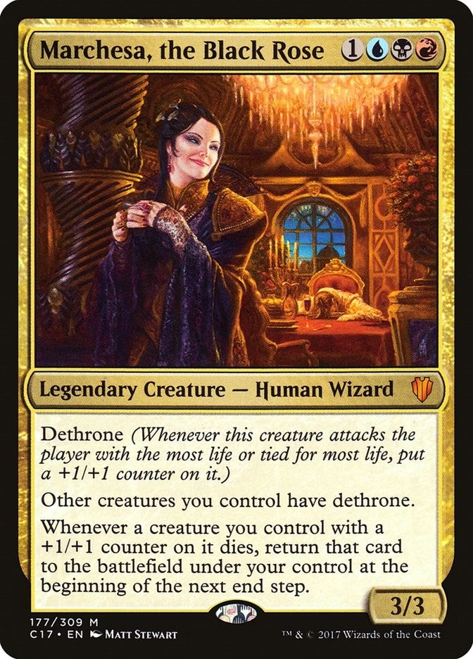 Image for Marchesa, the Black Rose (177) [Commander 2017] - Magic: The Gathering