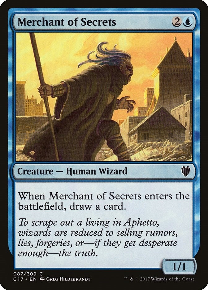 Image for Merchant of Secrets (87) [Commander 2017] - Magic: The Gathering