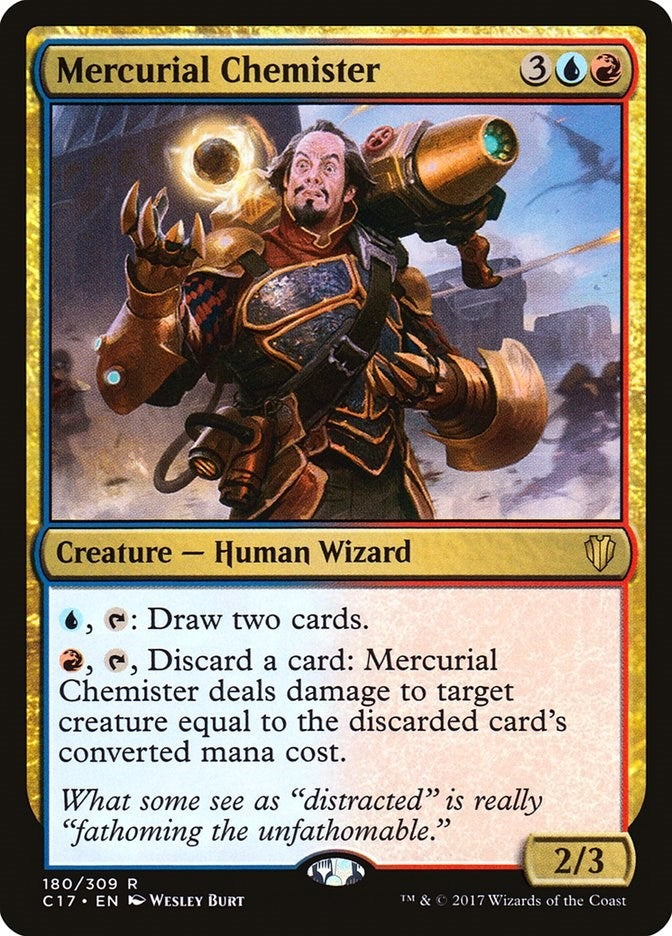Image for Mercurial Chemister (180) [Commander 2017] - Magic: The Gathering