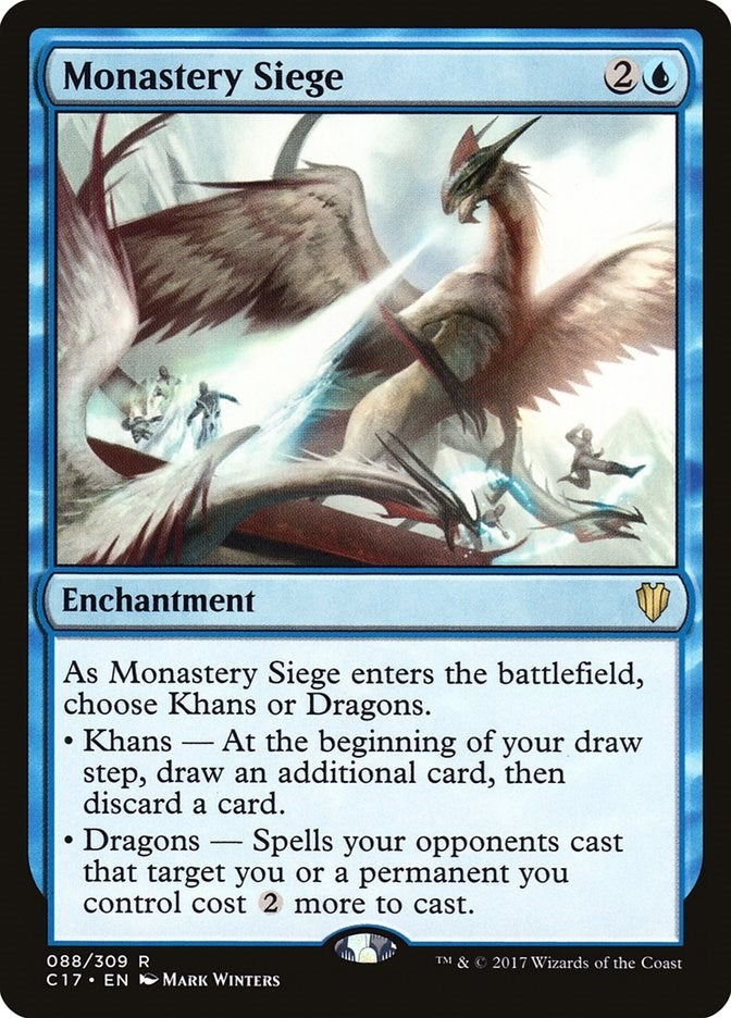 Image for Monastery Siege (88) [Commander 2017] - Magic: The Gathering