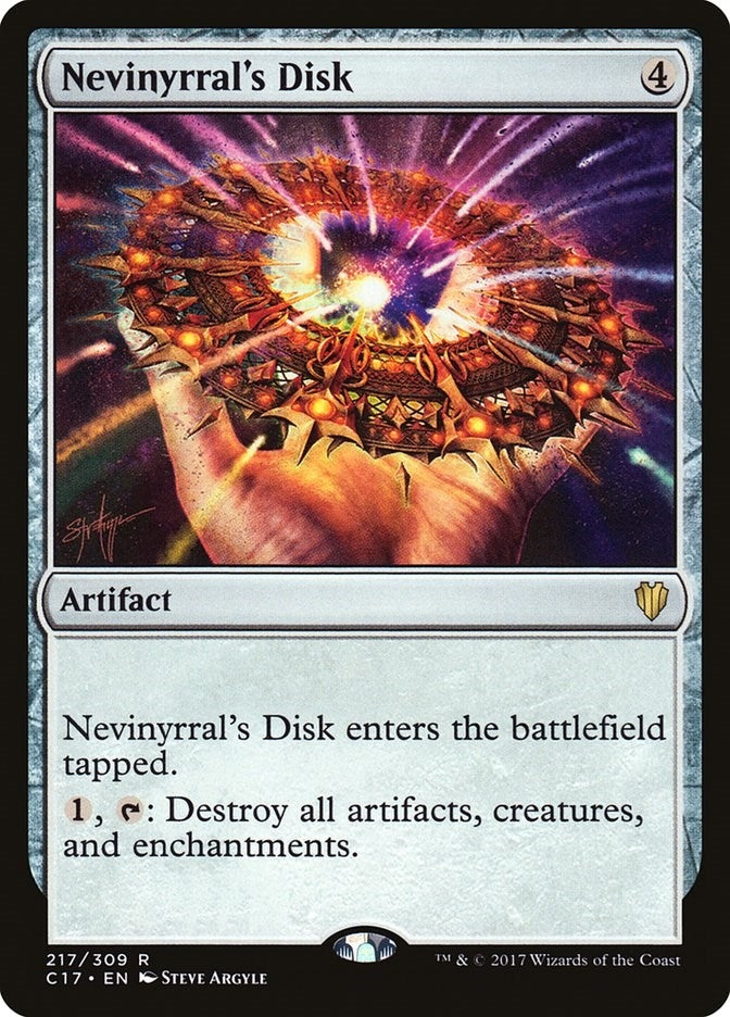 Image for Nevinyrral's Disk (217) [Commander 2017] - Magic: The Gathering