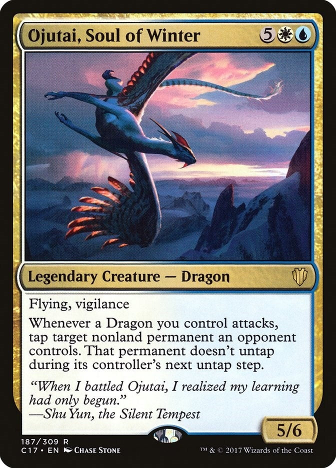 Image for Ojutai, Soul of Winter (187) [Commander 2017] - Magic: The Gathering