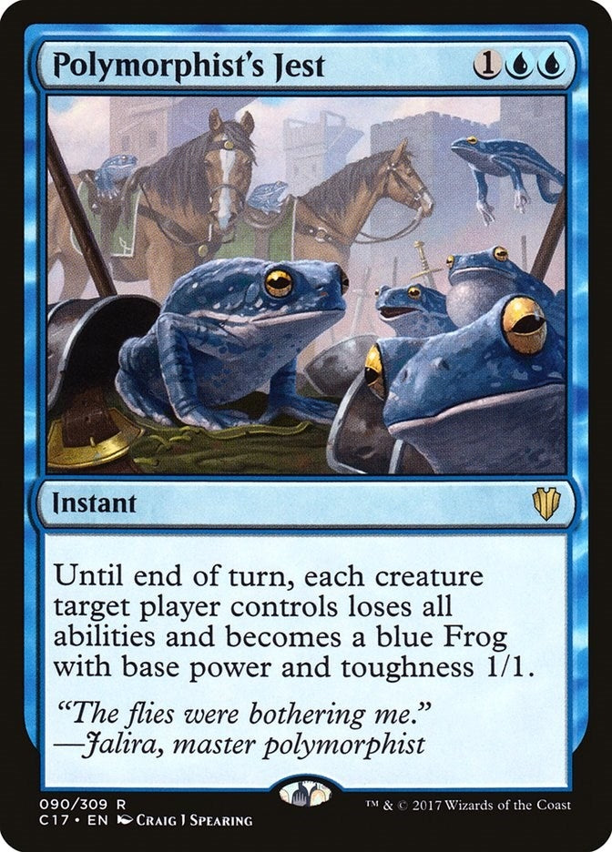 Image for Polymorphist's Jest (90) [Commander 2017] - Magic: The Gathering