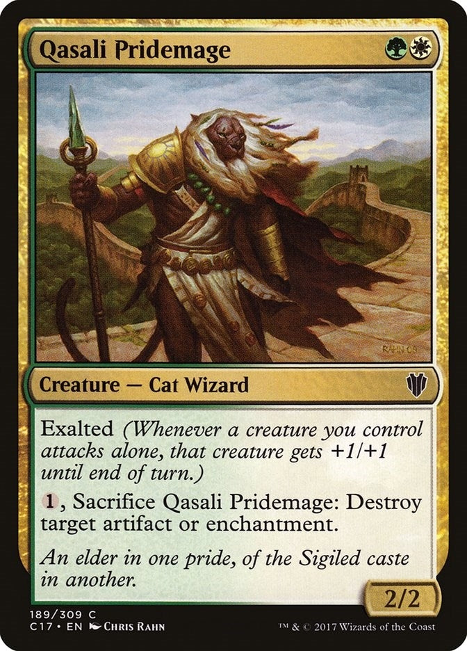 Image for Qasali Pridemage (189) [Commander 2017] - Magic: The Gathering