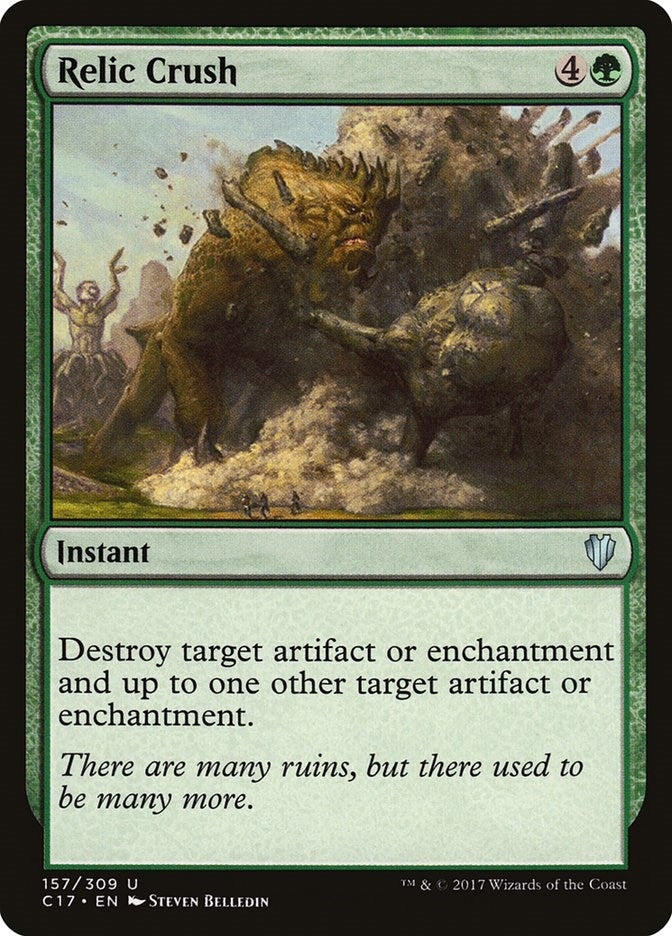 Image for Relic Crush (157) [Commander 2017] - Magic: The Gathering