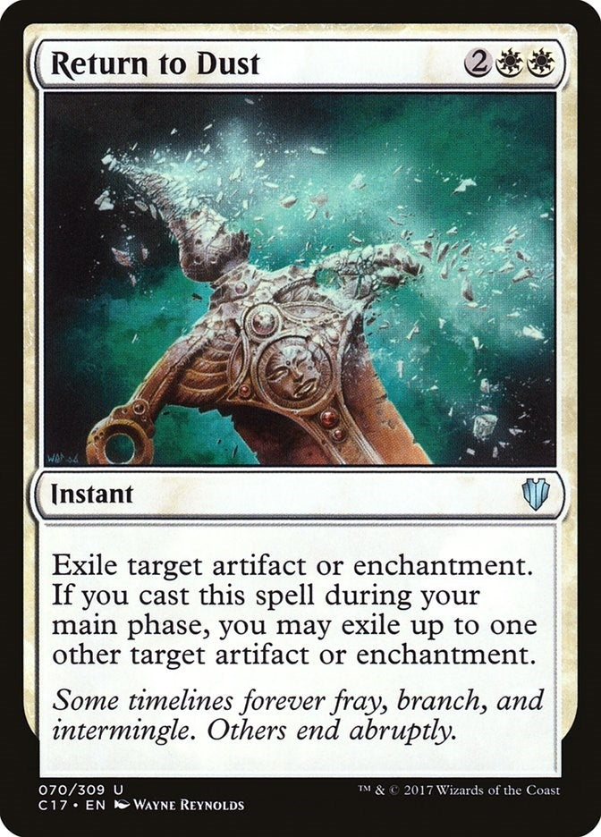 Image for Return to Dust (70) [Commander 2017] - Magic: The Gathering