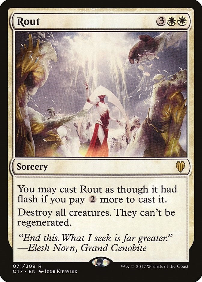 Image for Rout (71) [Commander 2017] - Magic: The Gathering