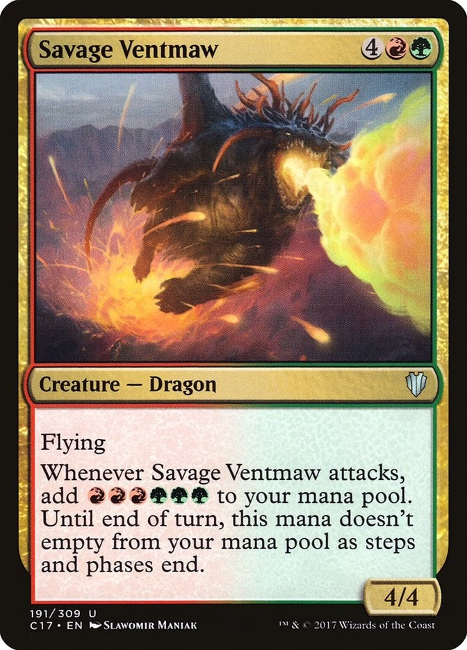 Image for Savage Ventmaw (191) [Commander 2017] - Magic: The Gathering