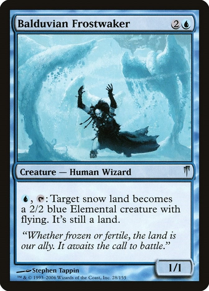 Image for Balduvian Frostwaker (28) [Coldsnap] - Magic: The Gathering